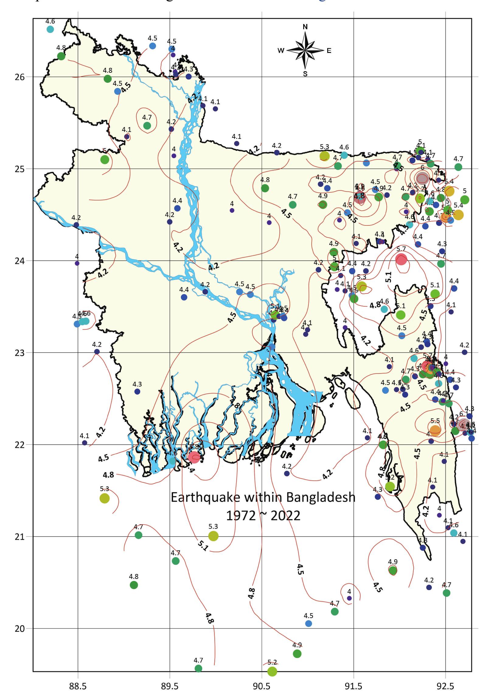 (PDF) Seismic Hazard Maps of Bangladesh