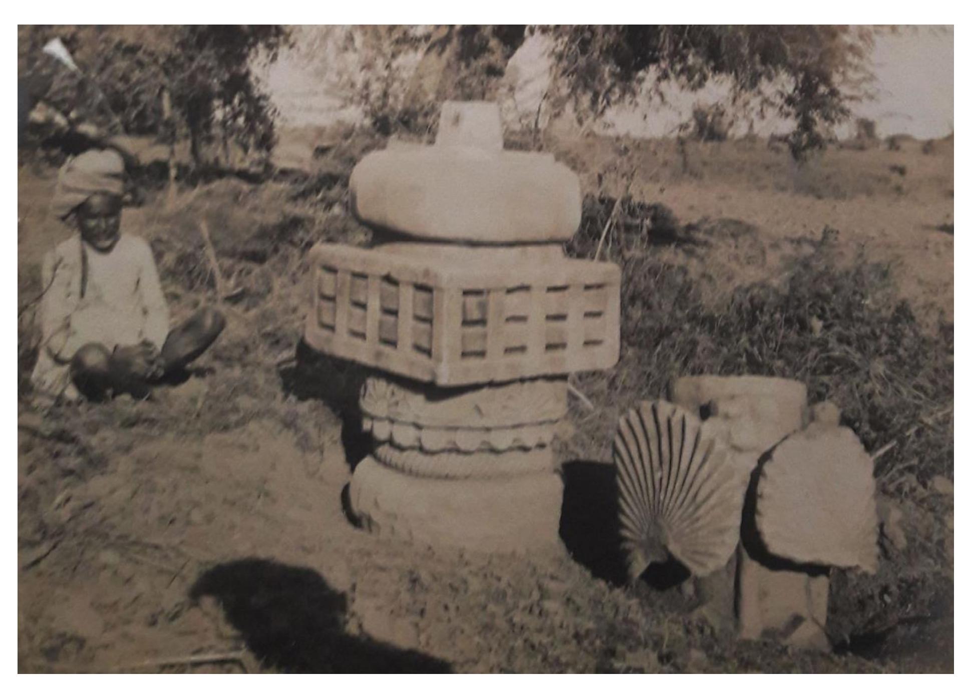 Fig. 3. Palm capital from Besnagar, M.P. (courtesy Archaeological Survey of India) 