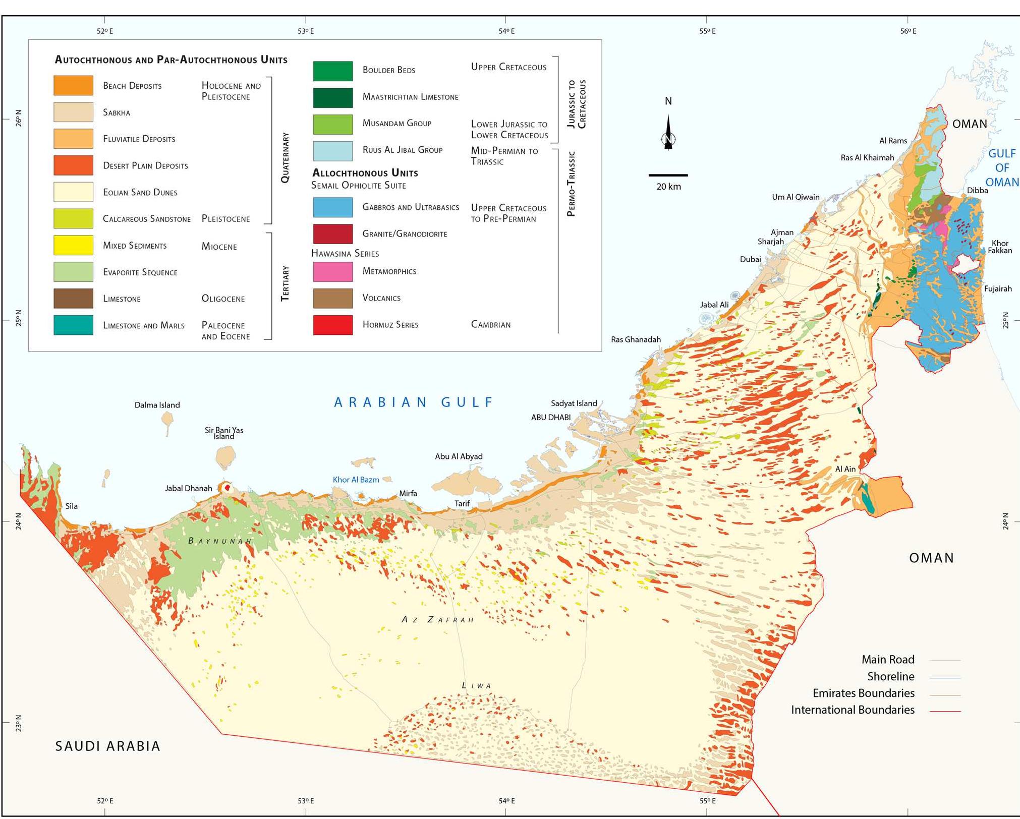 Uae Rocks (PDF) New system for the assessment of annual groundwater recharge from ...