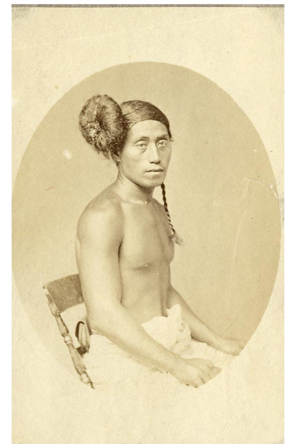 colonial photographs popular at the time, he does not carry a war club.  | think | want to say that fa afafine are fascinating creatures and their  lives are lived on the surface and they belong to be lived on the surface 