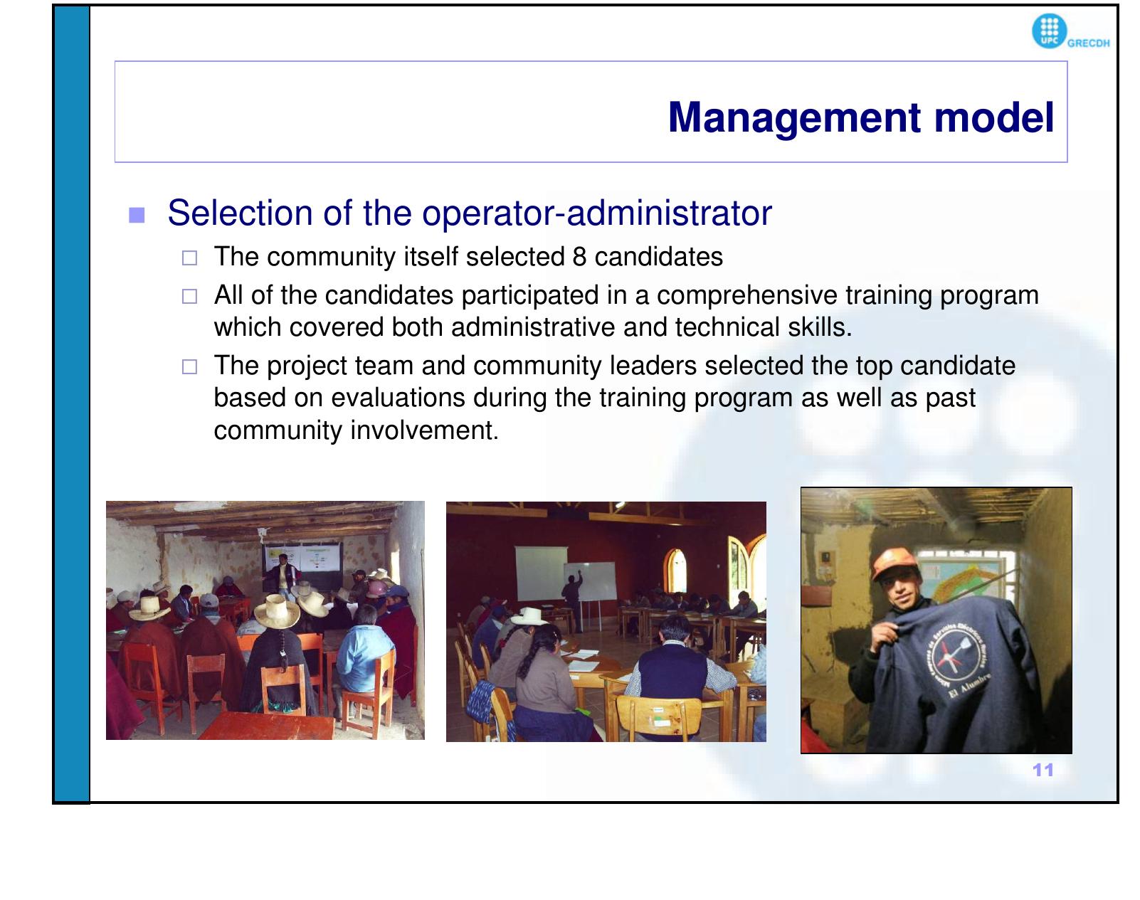 Figure 15 - from El Alumbre: Design, Implementation and
