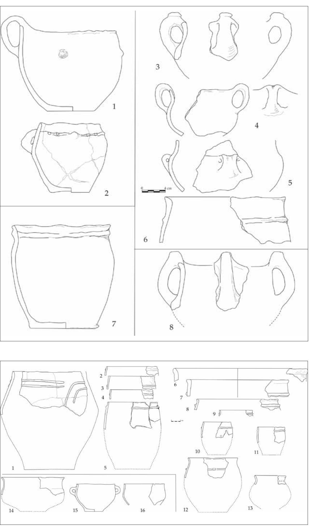 to which finds from Yagnilo and Gradinite in north-eastern Bulgaria could be added (fig. 9) (Bolohan 2016).  Based on the mapping o horizon it can be noticed first a quite evident Coslogeni group, but also a more reduced density  ern Moldova and  he Braila P  f the finds charac  ain compared to t  eristic for the SNC delimitation of the of the sites in south- he area north of the  Covurlui Plain and the Prut-Dniestr area (fig. 8). On another hand, between Siret and Calmatui rivers, and also those  the few sites found from the northern small scale excava  part of Do  brudja are known  based on surveys or  ions; the few pottery shards known so far are in general common for both Noua and Coslogeni groups (Florescu 1991;  Vernescu 2004; 20  3; Bolohan  2016).  the few sites found between Siret and Calmatui rivers, and also those 