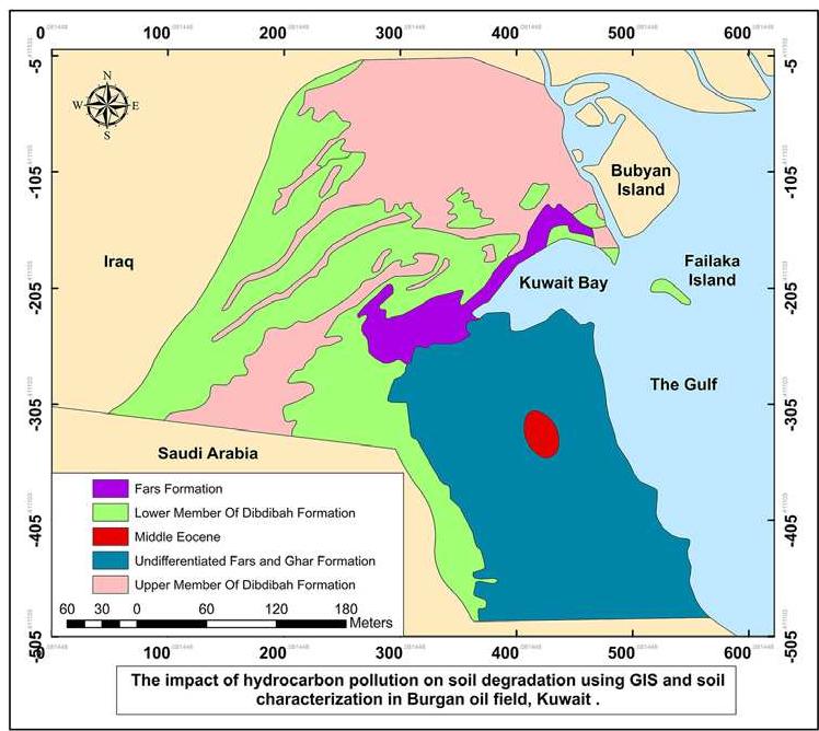 Geological map of kuwait [14]. 4. metrology and site