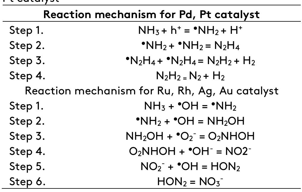 NO; into Nz occurred further on the conduction band of g-CsN4. 