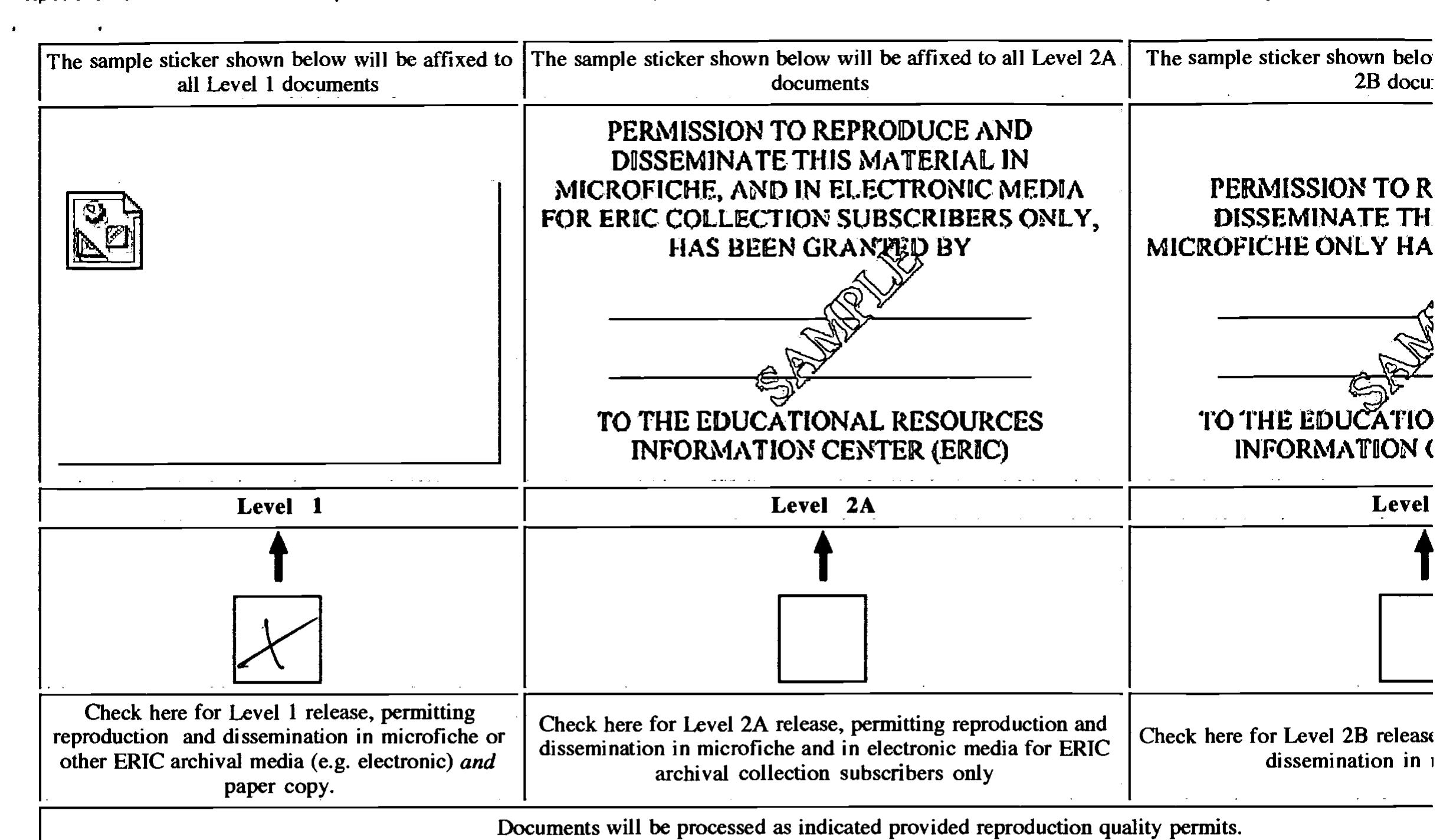 Eric Microfiche Example (PDF) Disseminate This Material Has Been Granted by to the Educational ...