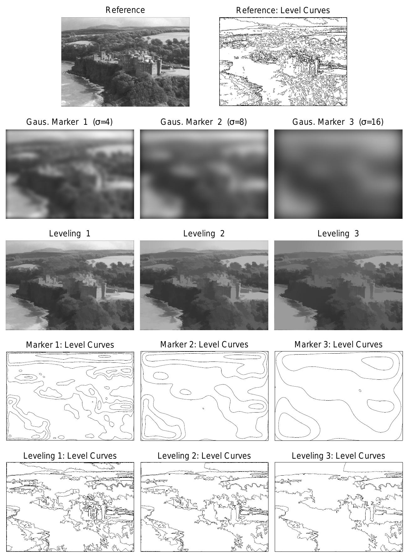 Scale Rows (PDF) PDEs for Morphological Scale Spaces and Eikonal Applications