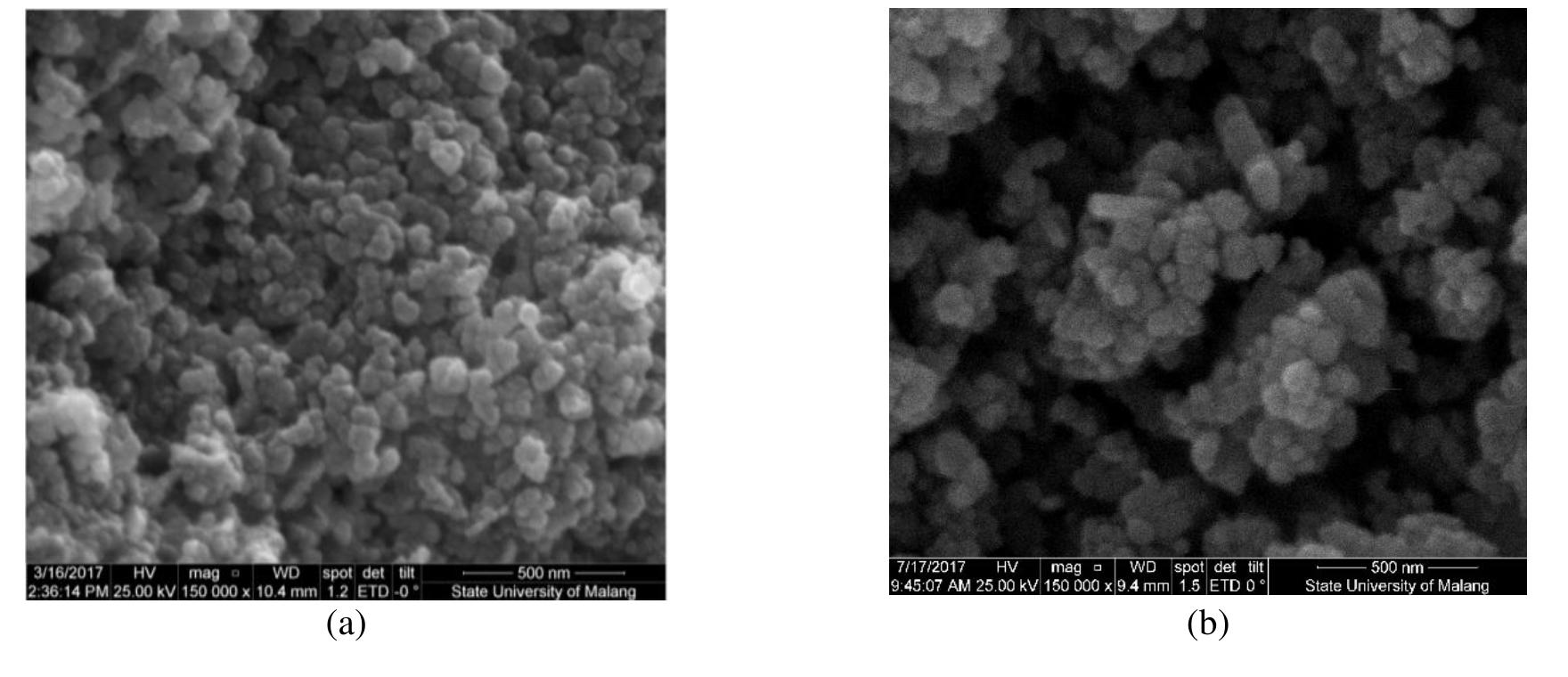 Figure 6 - Synthesis of Fe3O4 Nanoparticles using PEG
