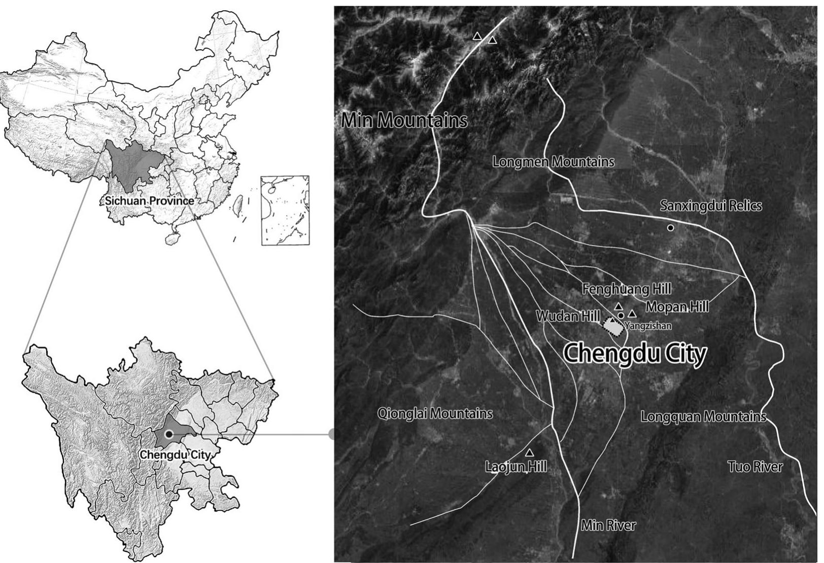 Figure 1 - from The Chinese city in mountain and water: