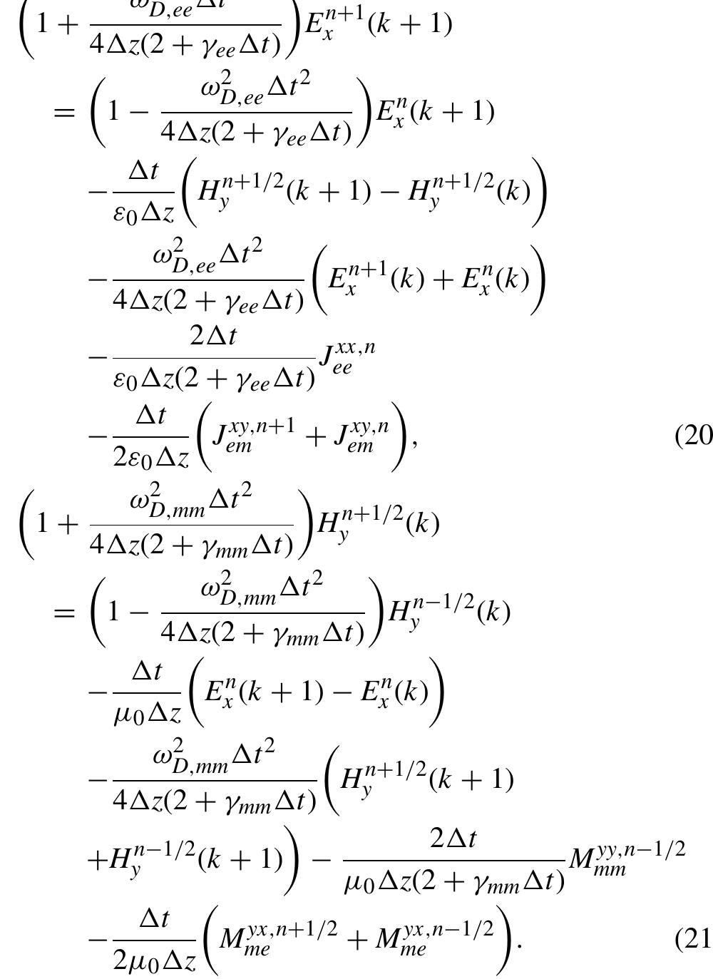 (PDF) Efficient Dispersive GSTC-FDTD Algorithm Using the Drude ...