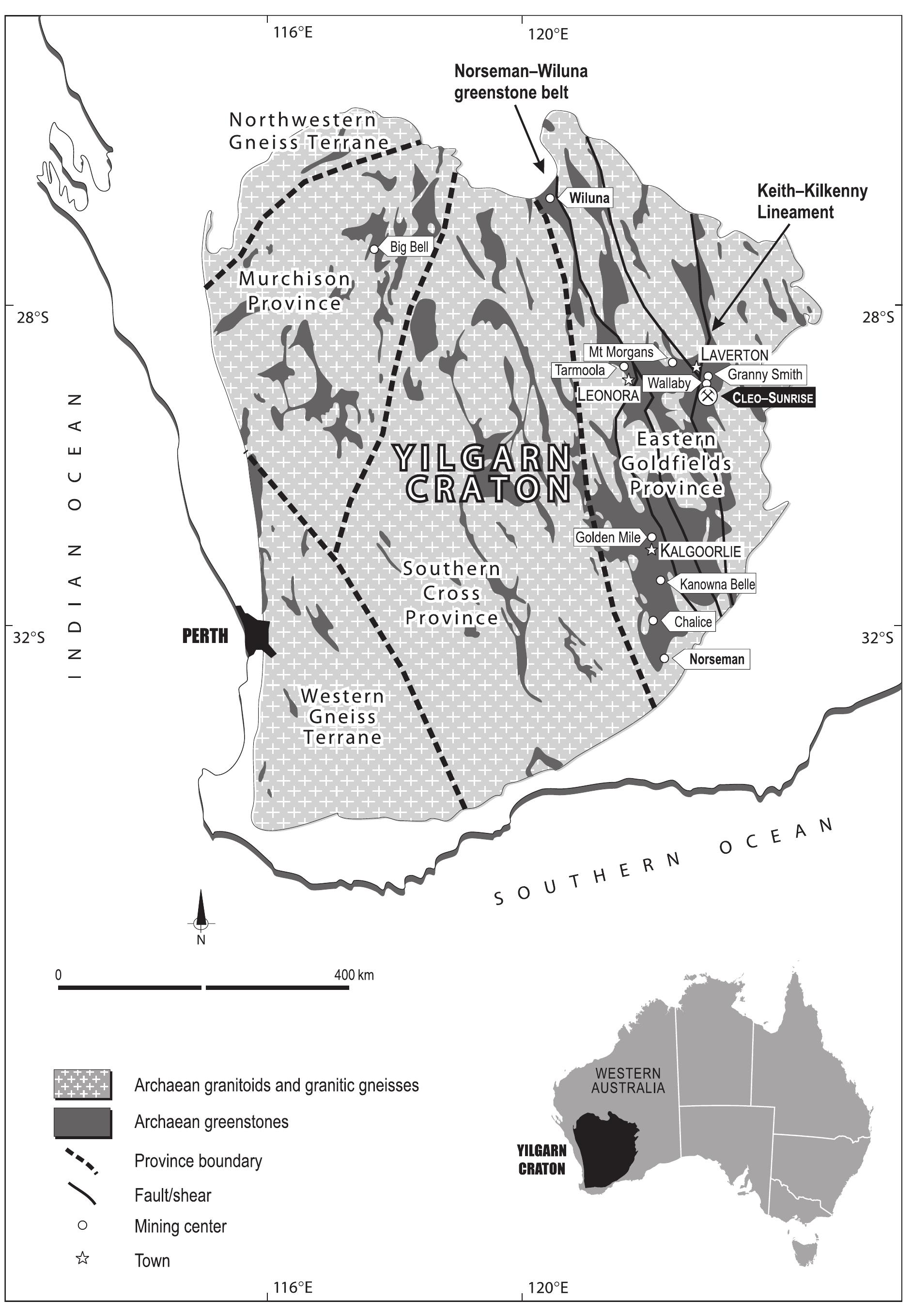 Figure 1 - from A fluid inclusion study of the Fosterville
