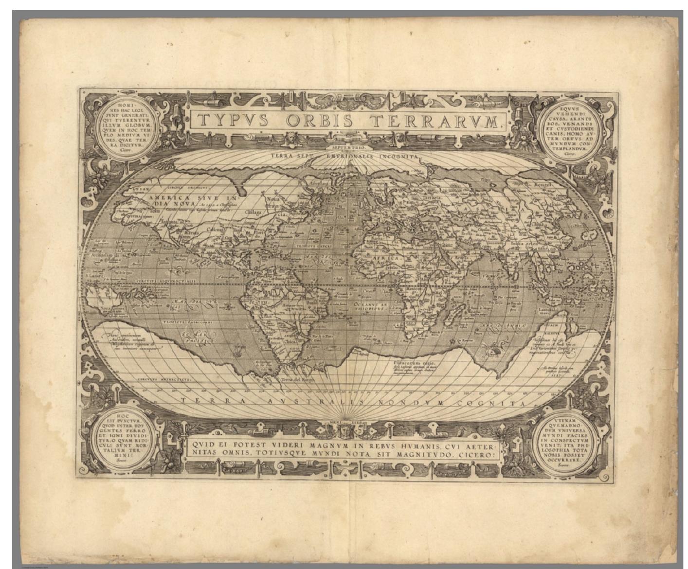 Figure 3 - from Getting the Message of Abraham Ortelius’