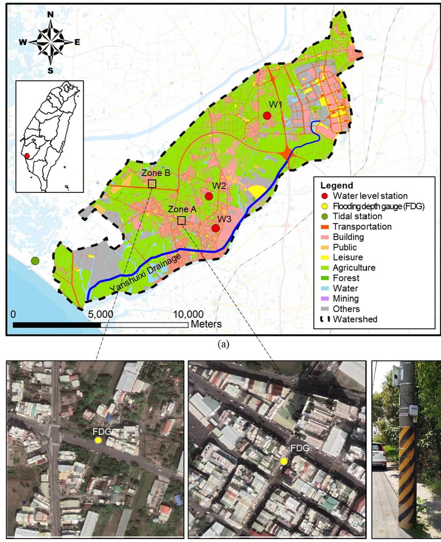 Figure 4 - Digital elevation models for high-resolution base