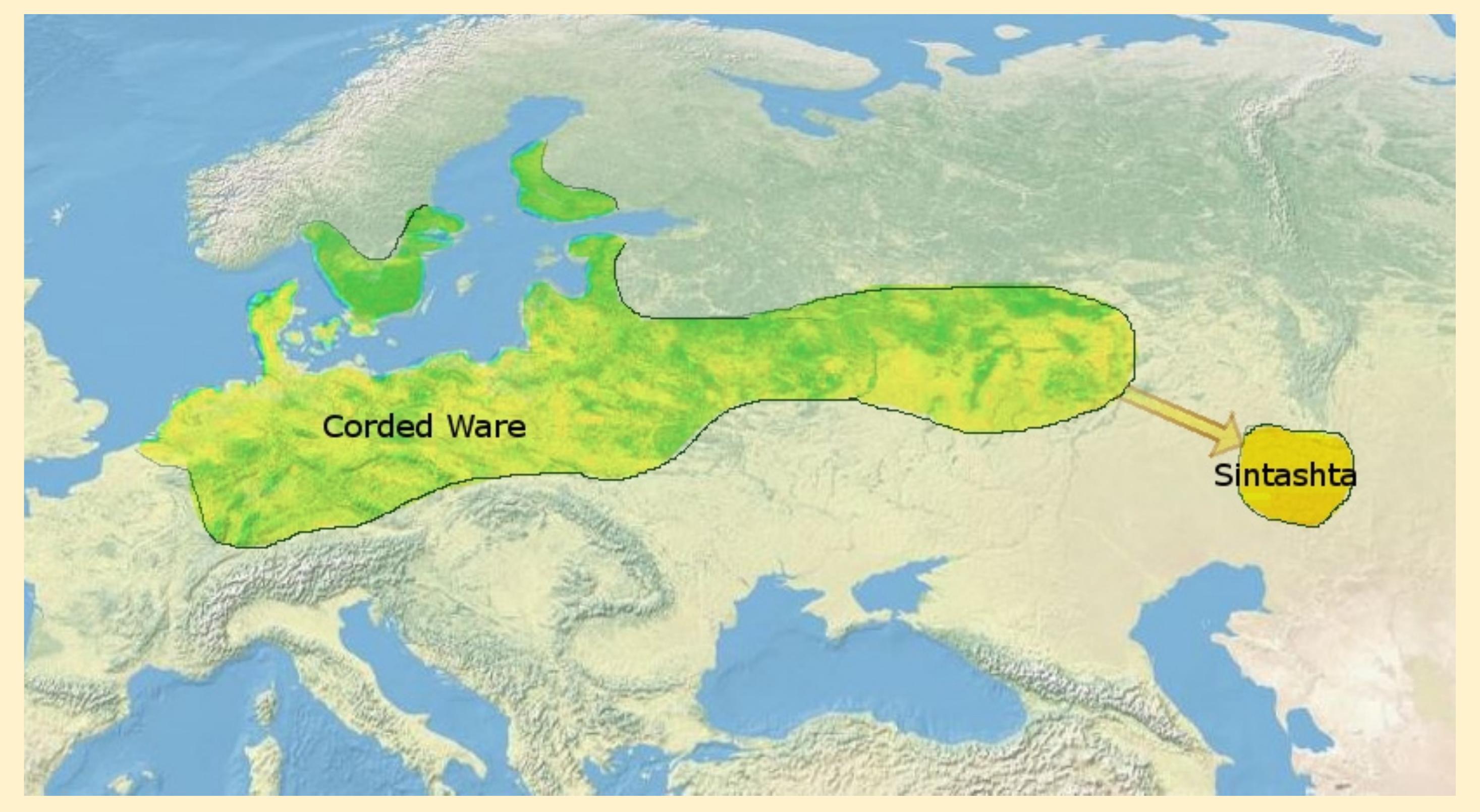 Figure 9 - from Phylogeny of the Indo-European languages: