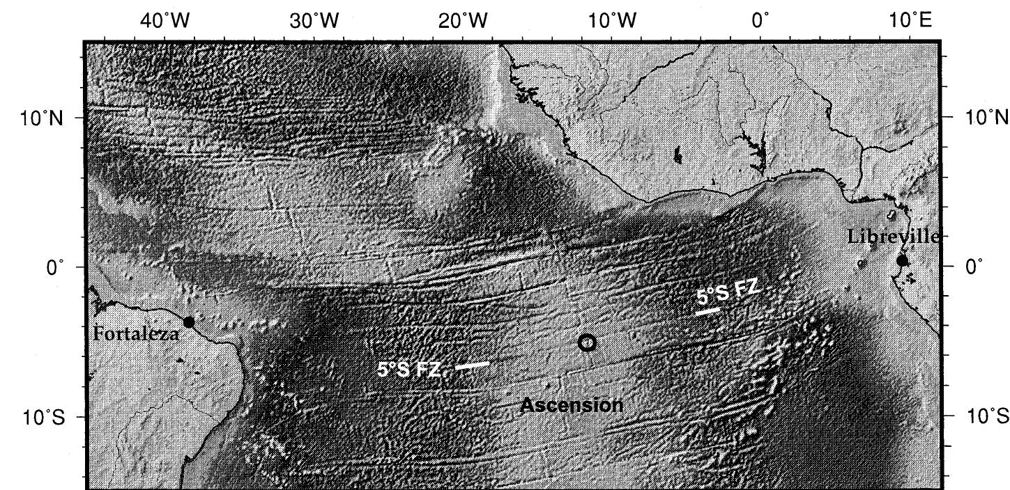 Map of the south atlantic [15] showing the study area