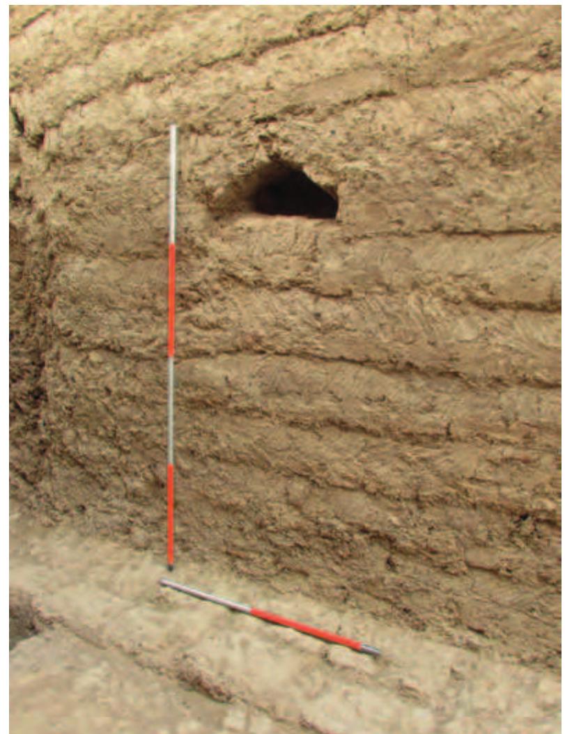 Fig. 40. The north niche in the west wall of Room 2. 