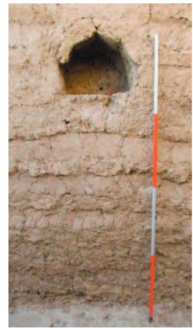 Fig. 43. The south niche in the east wall of Room 2. 