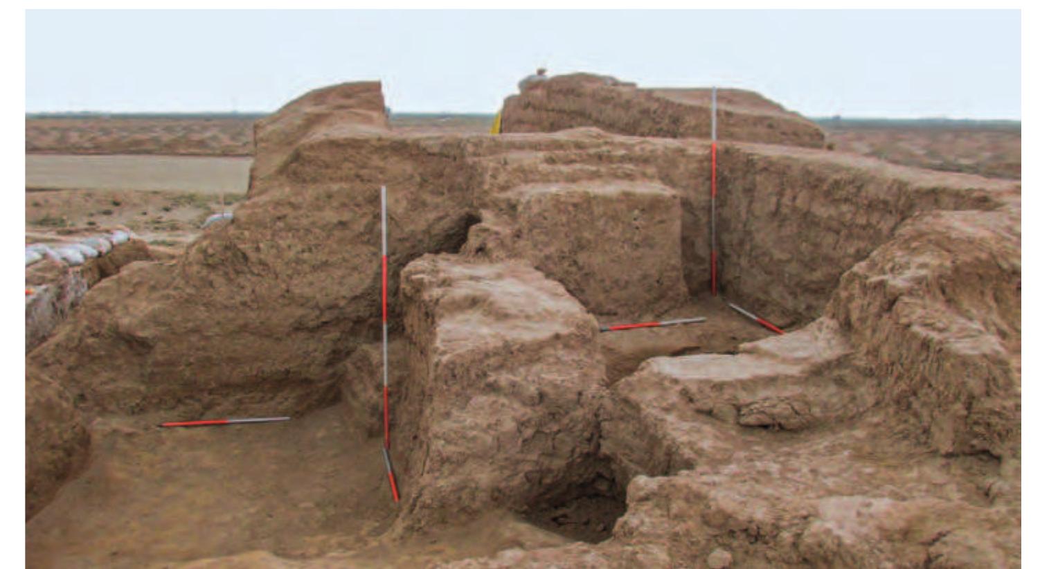 Fig. 50. View over Rooms 4 (right) and 5 (left) from the south. 