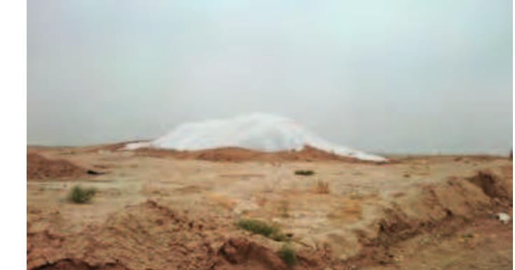 Fig. 69. Conservation at Haji Khan Tappeh. 