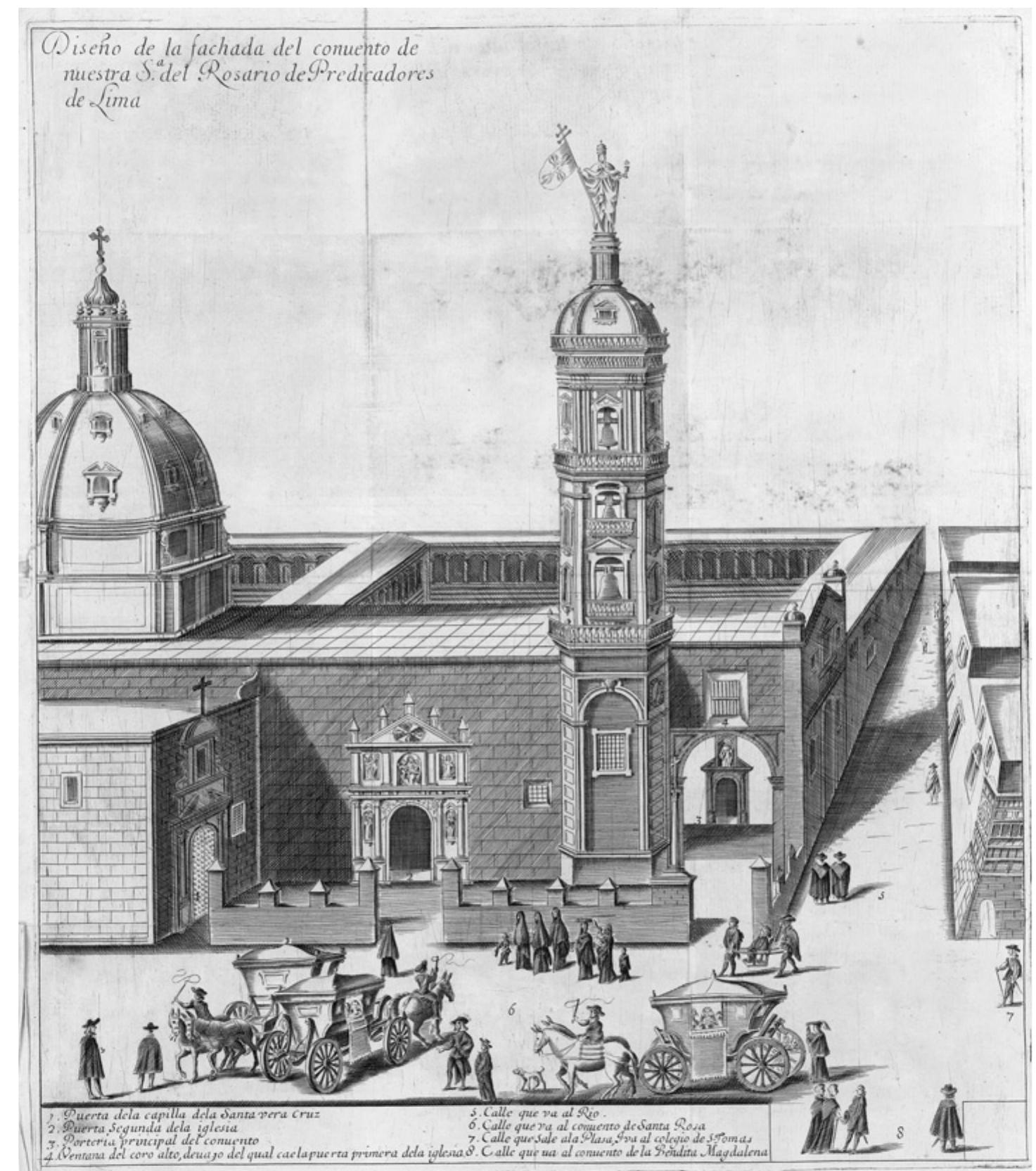 Under the saintly image of francisco solano, the city of