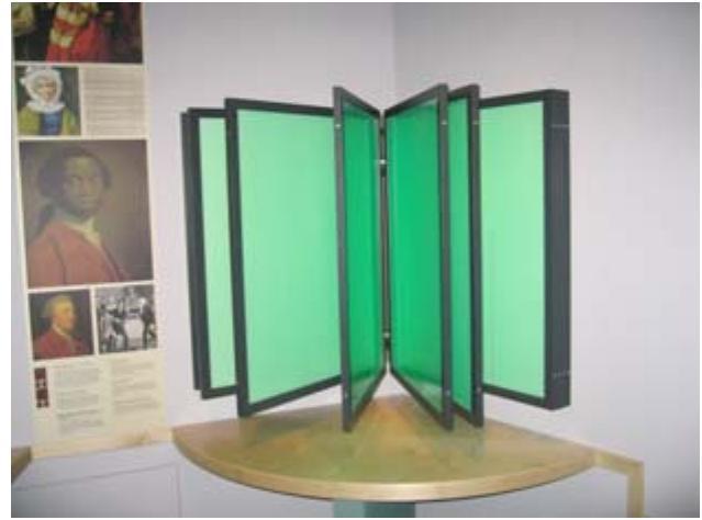 Display Object Using the full height inside a showcase to display objects
