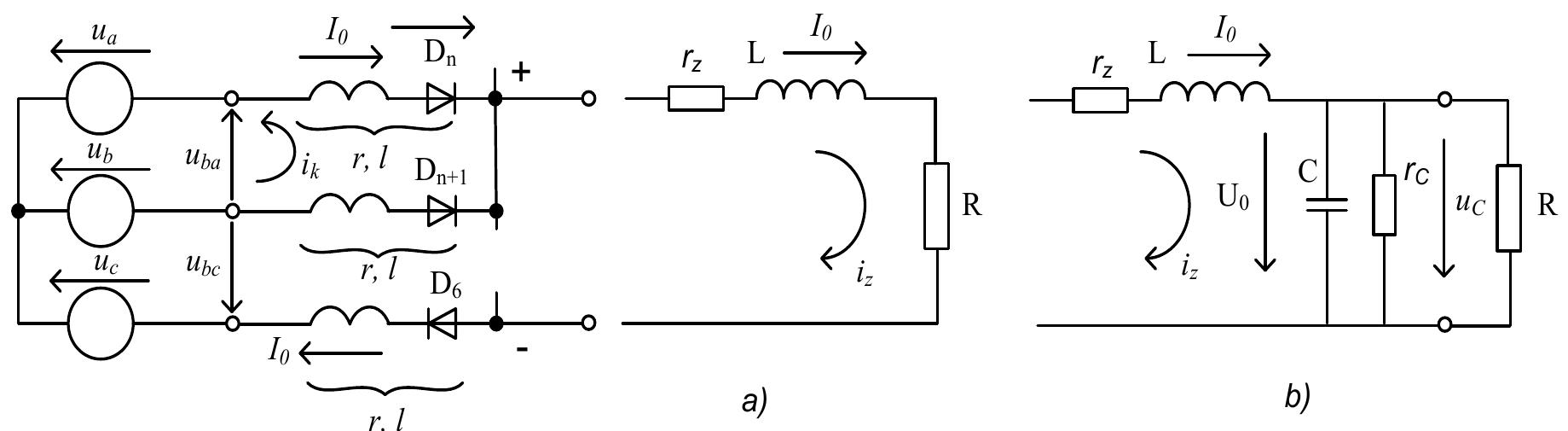 Commutation B6 Rectifier (PDF) Modelling of Commutation Process of Diode Rectifier Both in ...