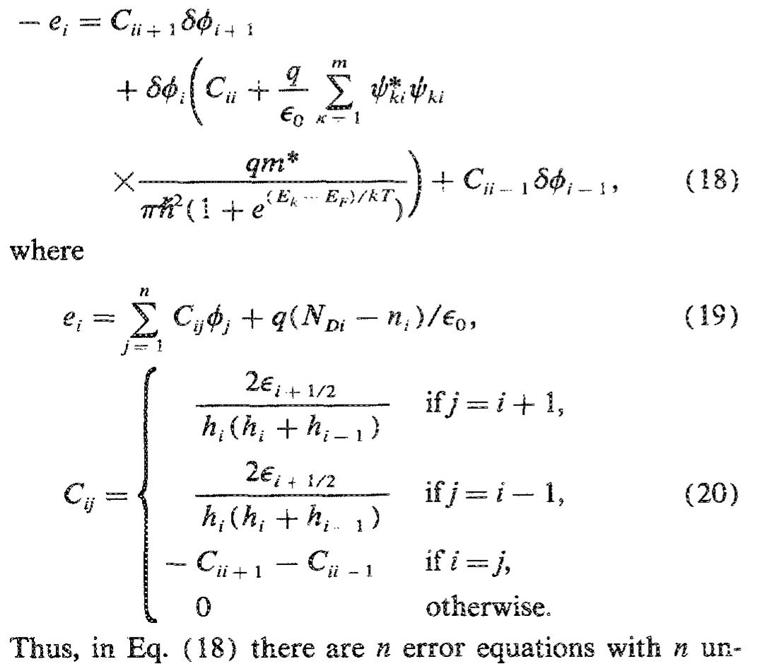 (PDF) A self-consistent solution of Schrödinger–Poisson equations using ...
