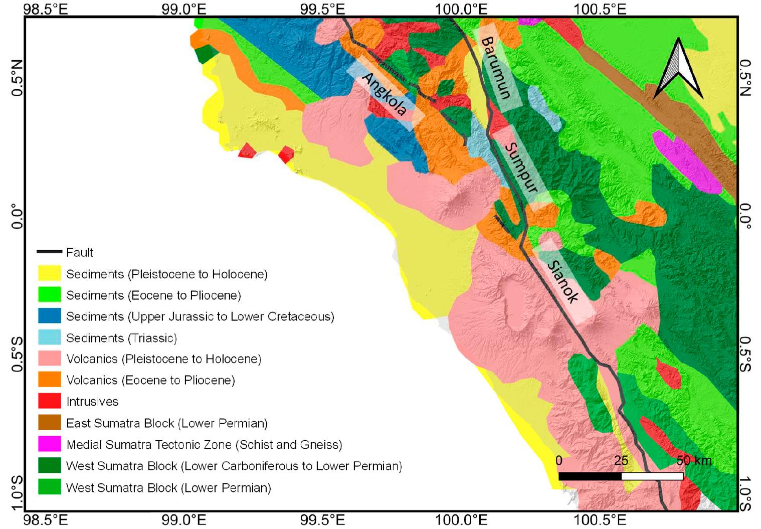 Sumatra Ridge Figure 1 - from The 2022 Mw 6.1 Pasaman Barat, Indonesia