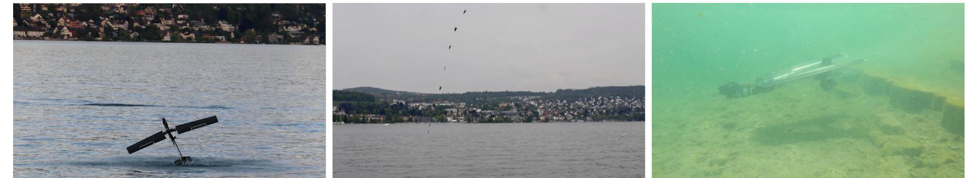 Dive Dipper (PDF) Dipper: A Dynamically Transitioning Aerial-Aquatic Unmanned Vehicle