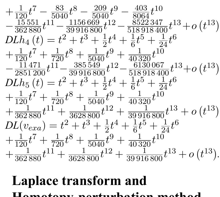 (PDF) Application of the Homotopy Perturbation Method for Differential ...