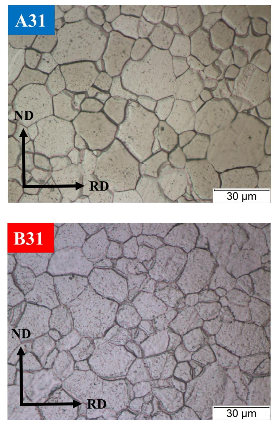 Goss Microstructure (PDF) The Effect of Cold Rolling Process on the Microstructure and ...