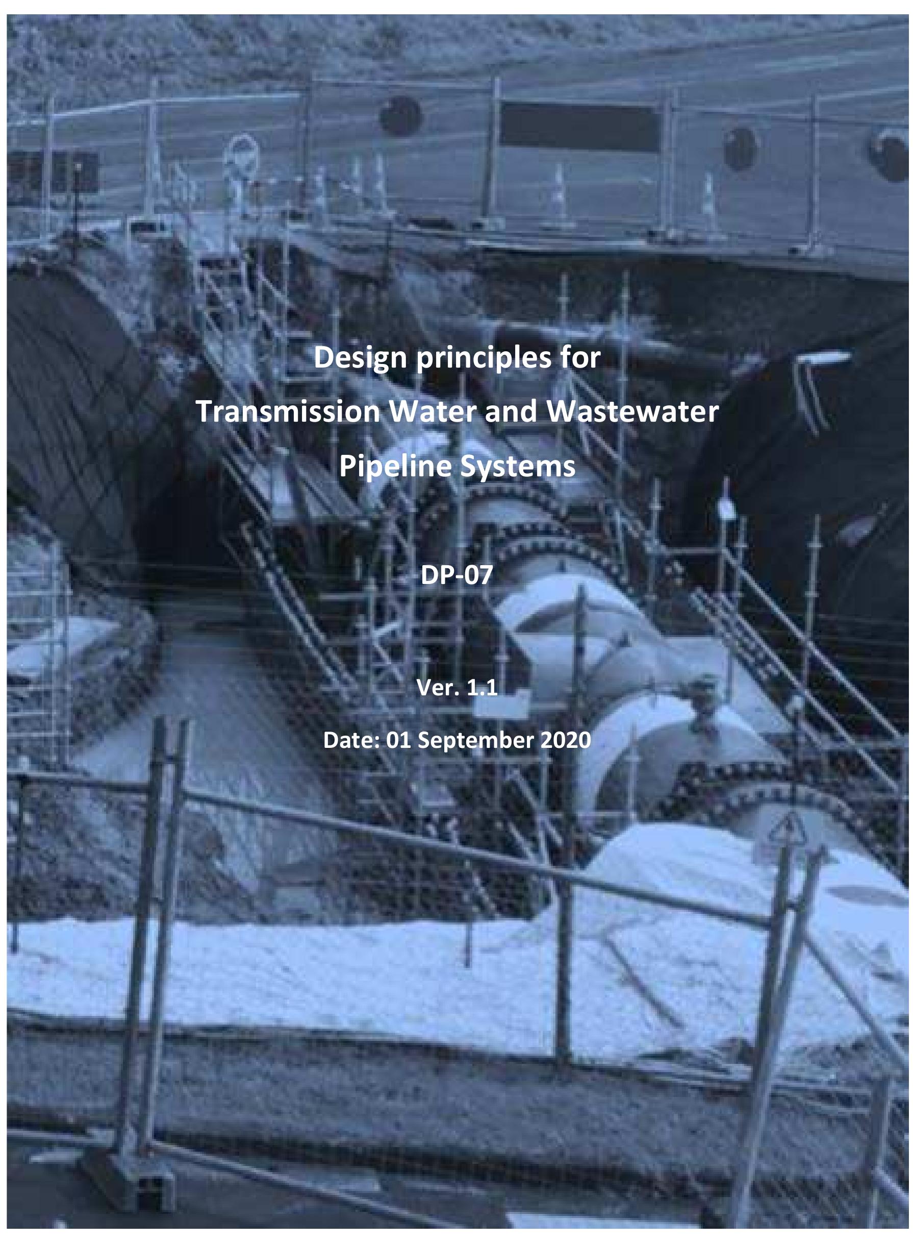 Figure 1 - Design principles for Transmission water and