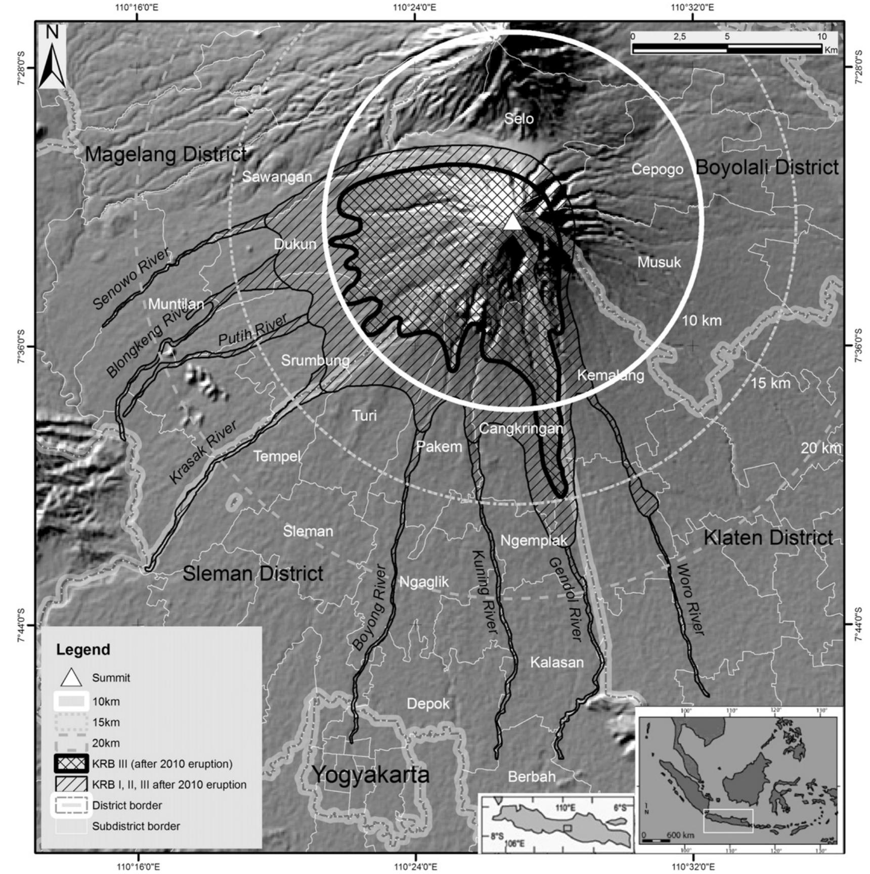 Figure 3 - from Mass evacuation of the 2010 Merapi eruption
