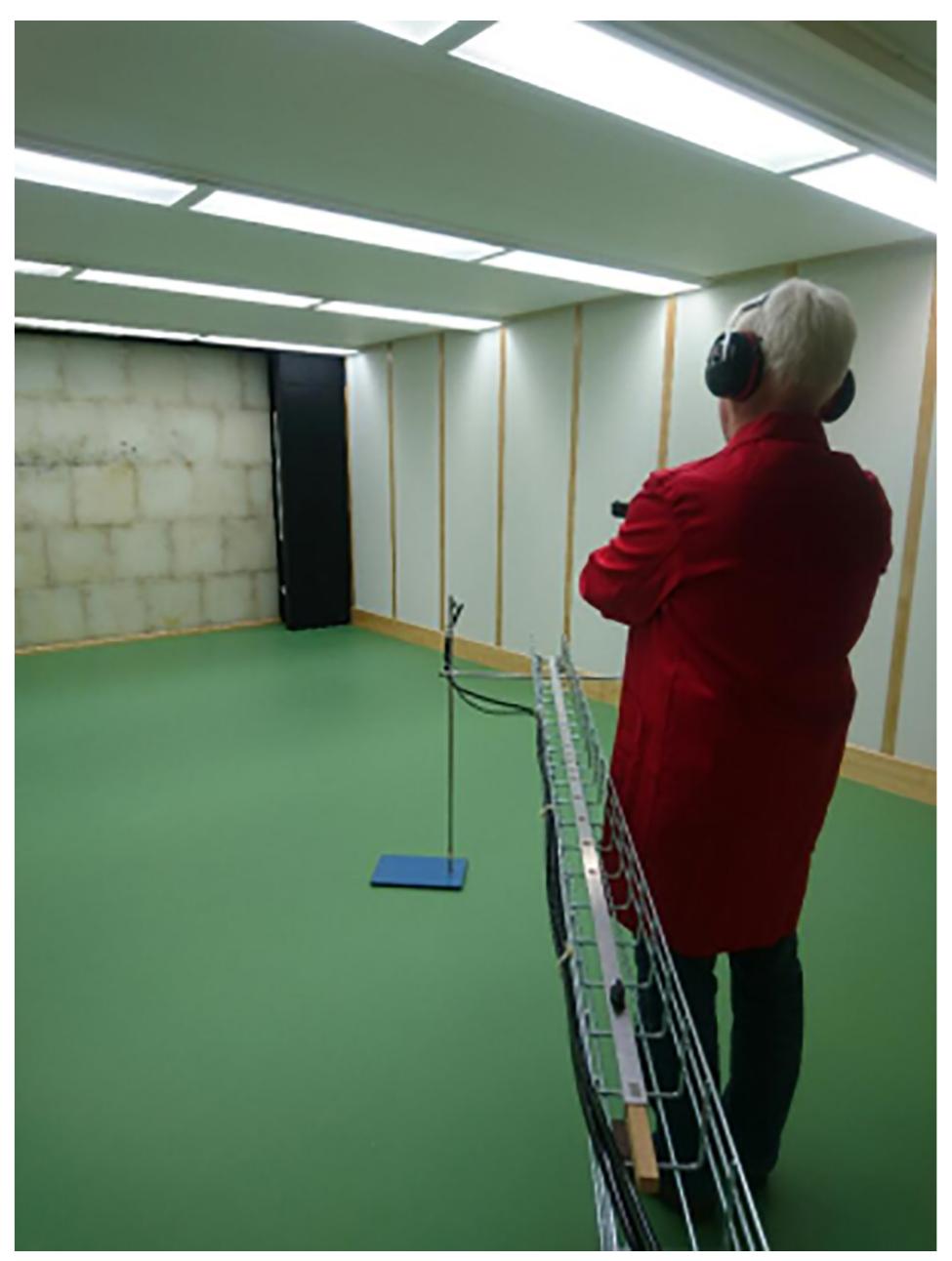 Fig. 1. Overview of the shooting range. 