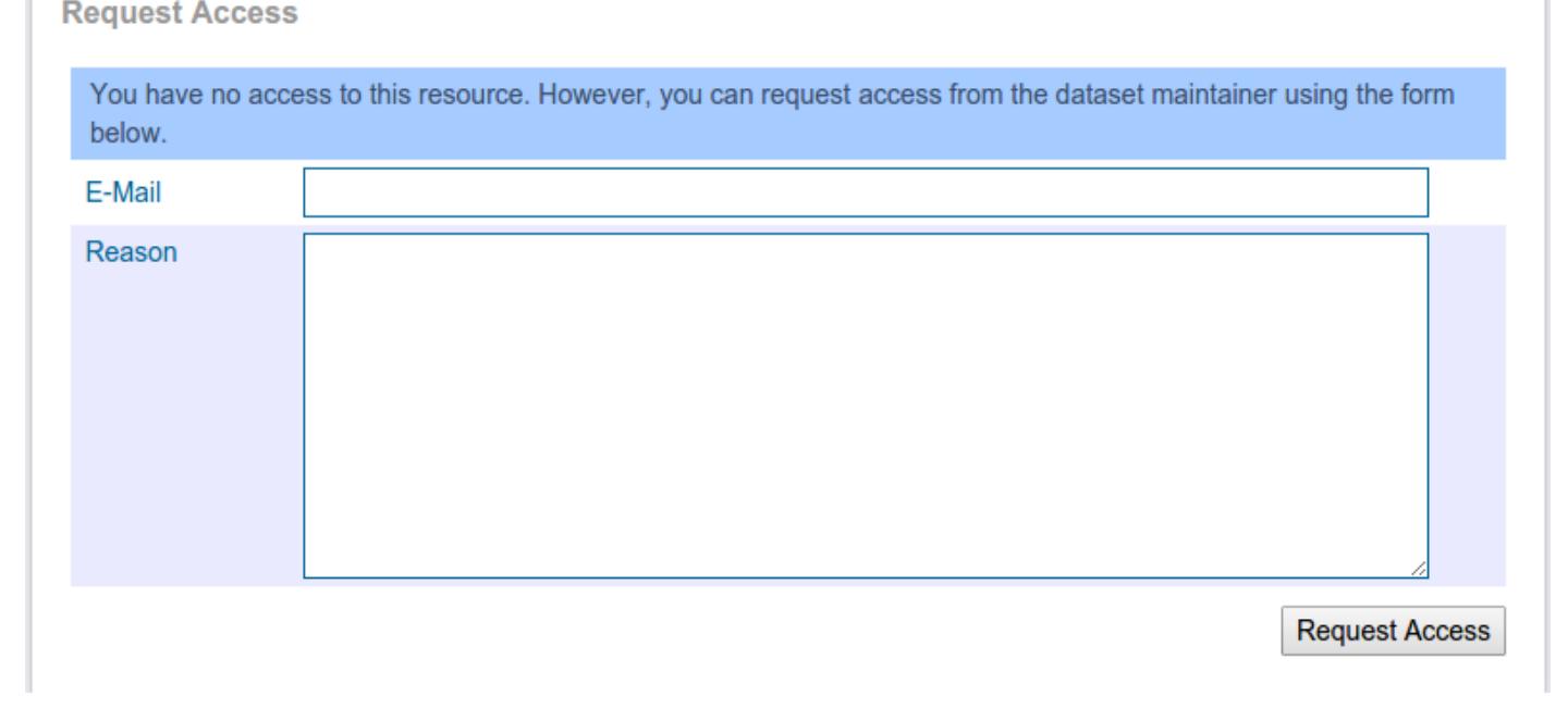 6.: screenshot of the request access form. source: