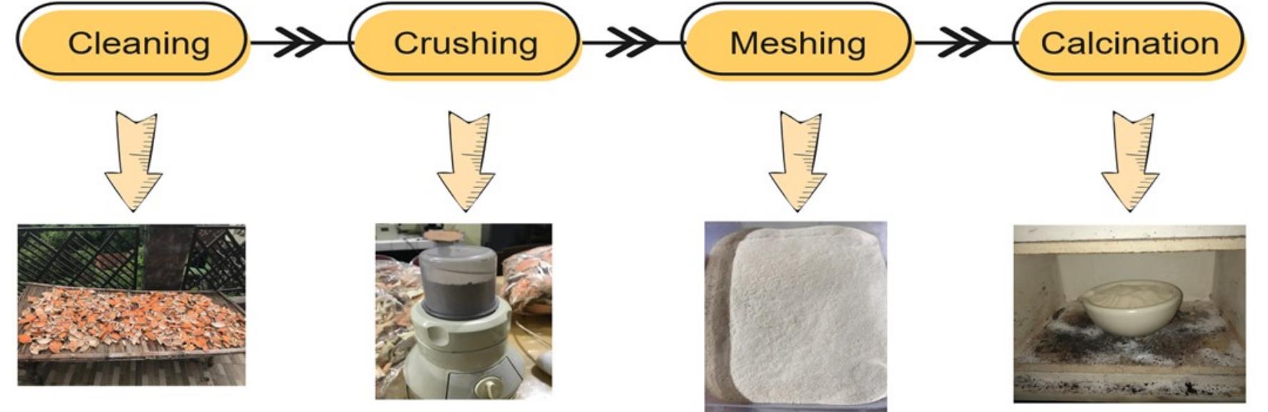 Were Were Powder -1: powder processing method of the waste crab shells the