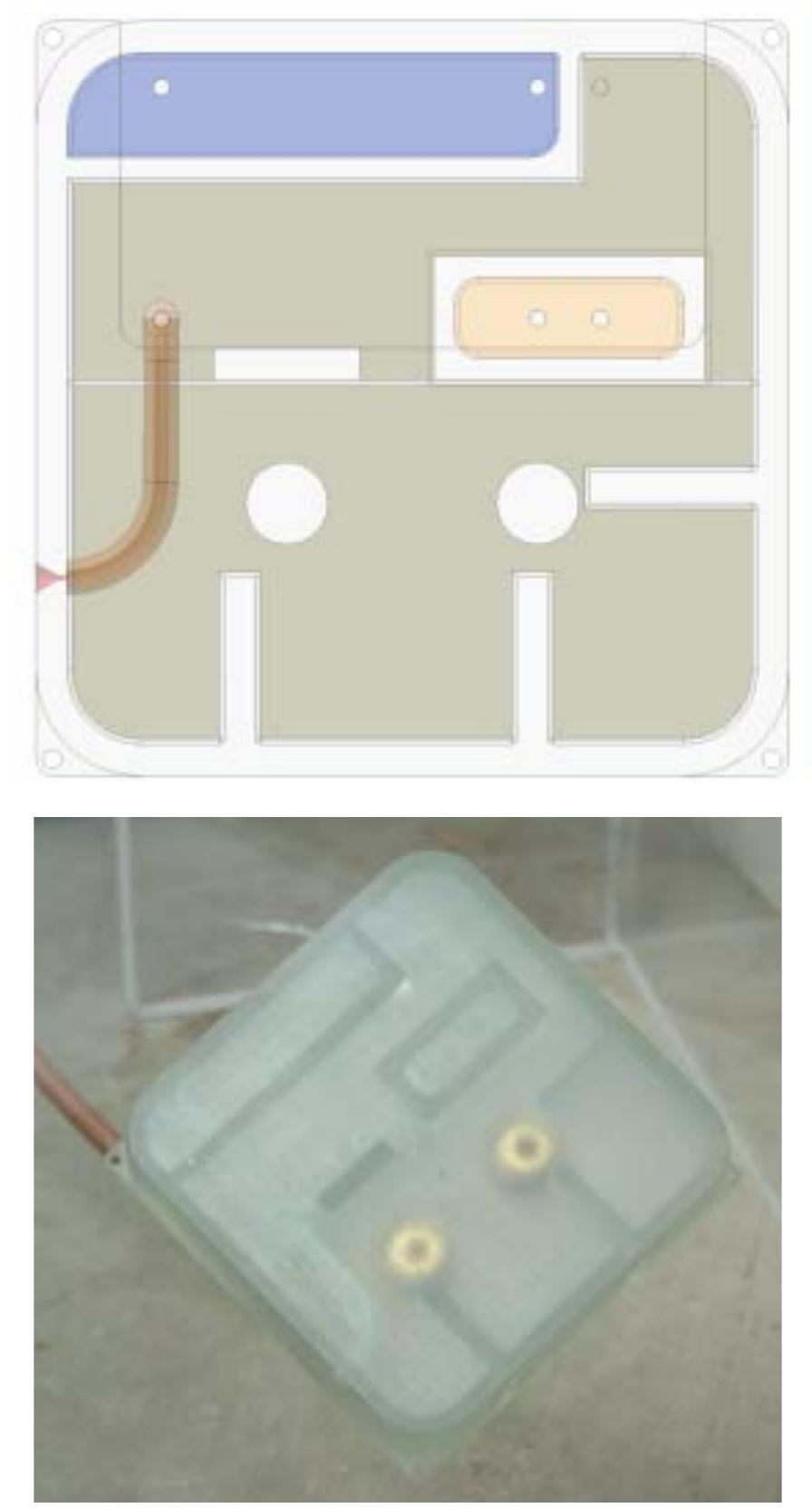 Mepsi Example Mepsi stl #1: (top) plan view of 3-d cad model; (bottom)