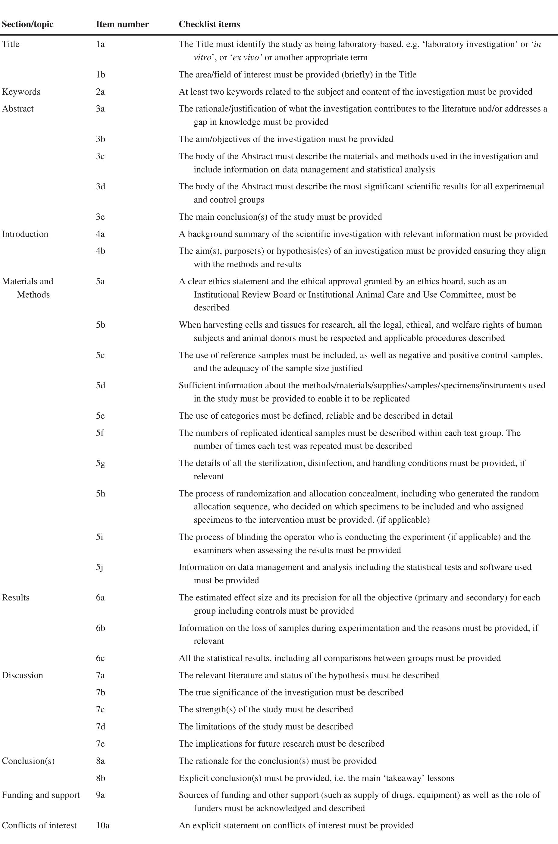 (PDF) PRILE 2021 guidelines for reporting laboratory studies in ...