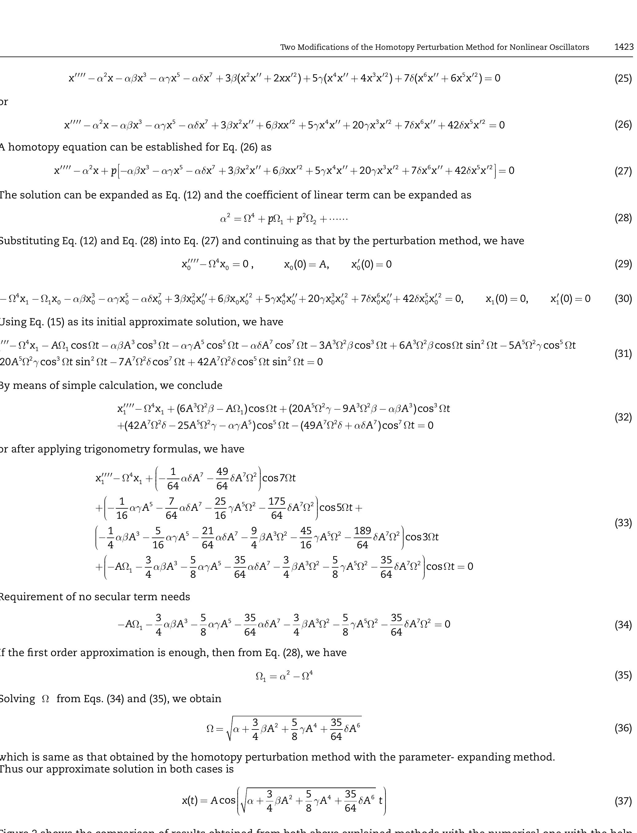 (PDF) Two Modifications of the Homotopy Perturbation Method for ...