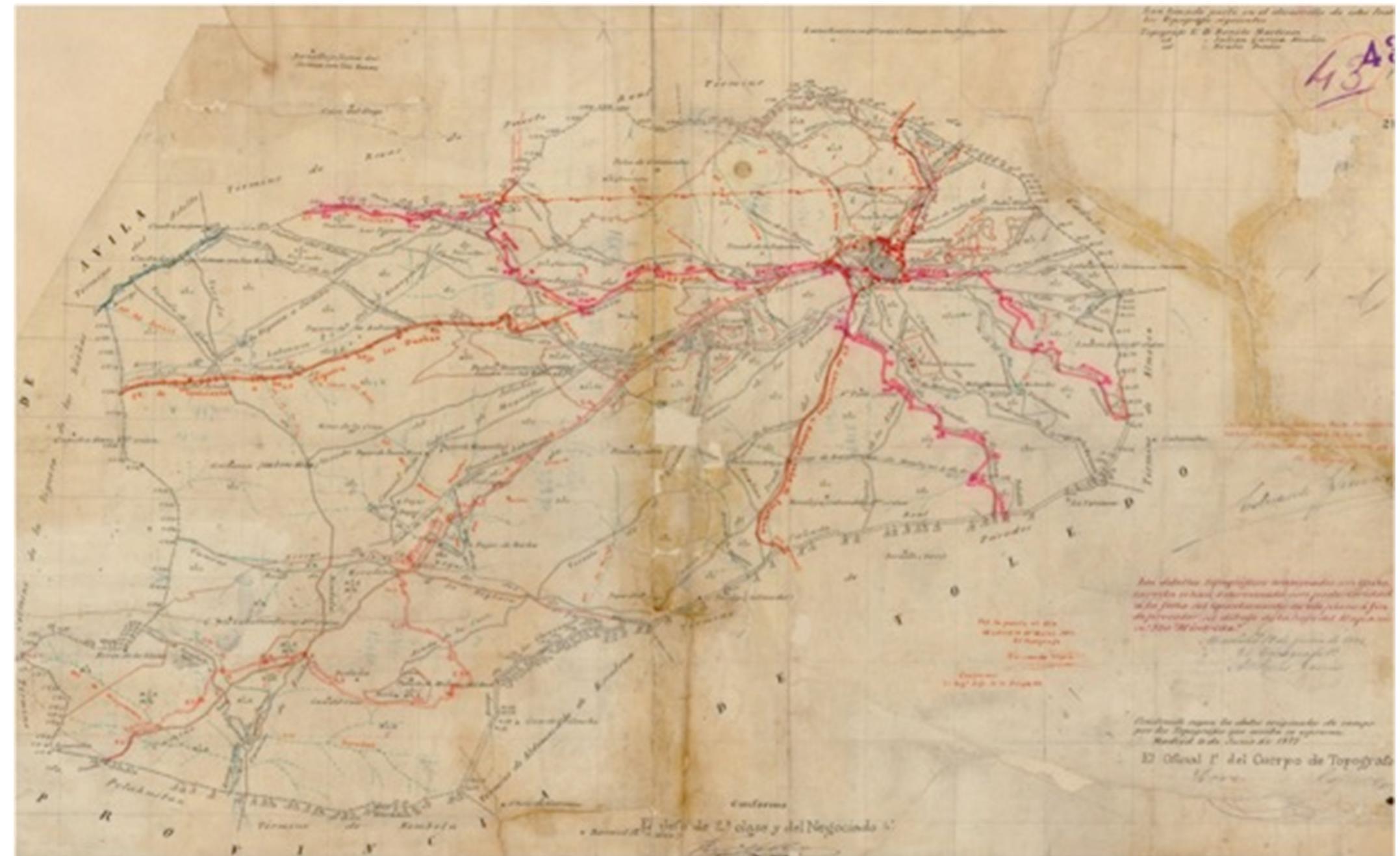 The cartography used comes from a national scope project, at