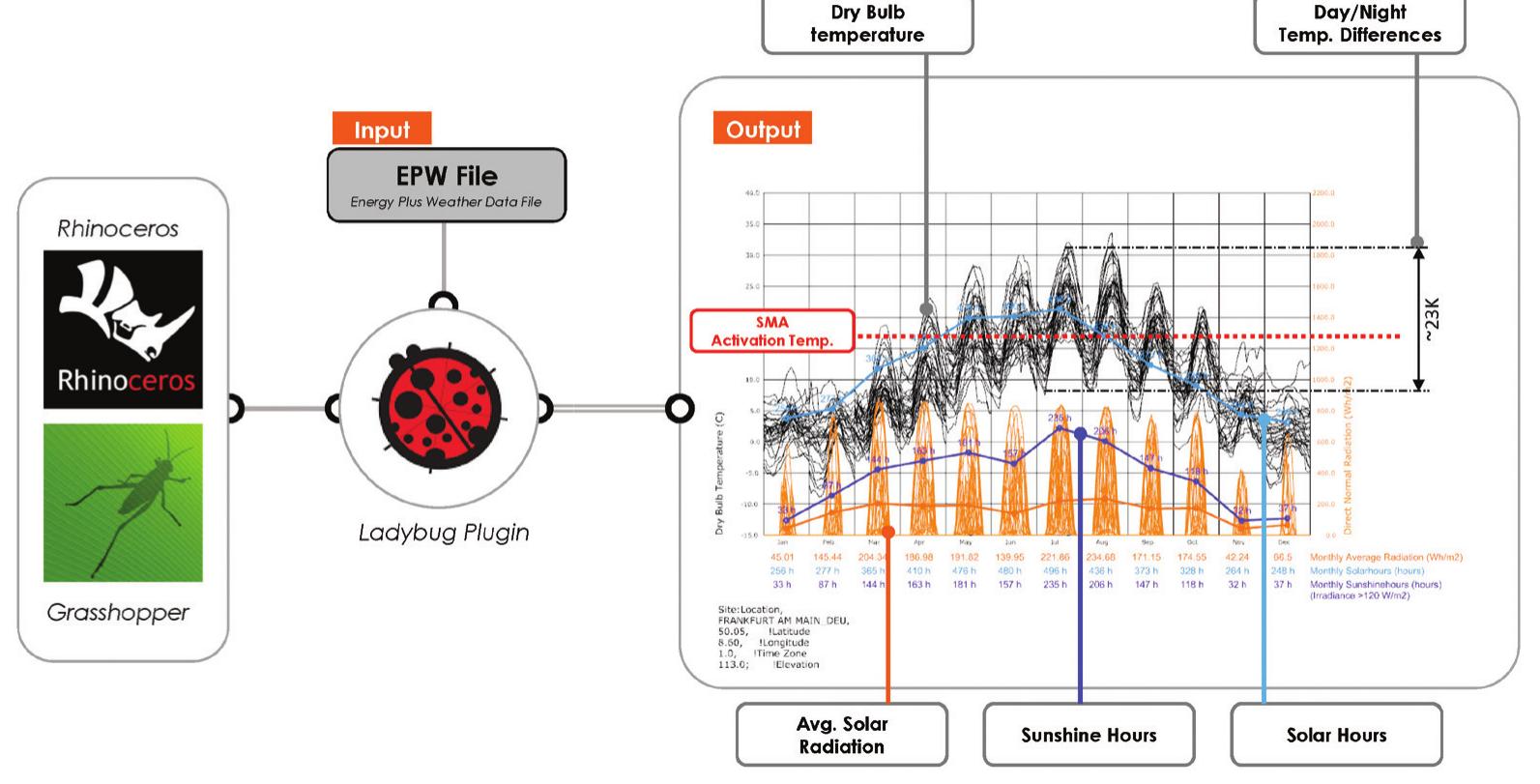 Positions, ensuring an optimal daylight scenario. the para-