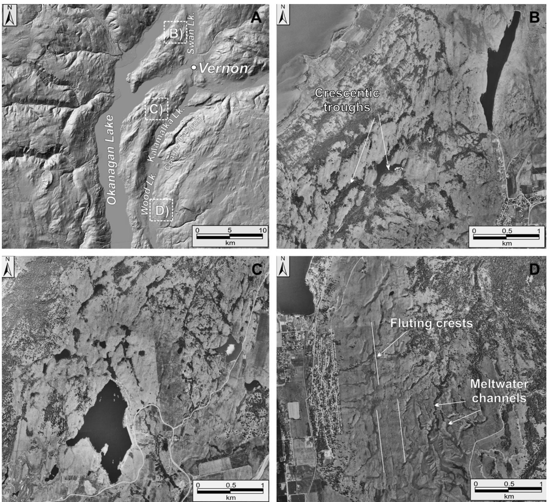 Crescentic Ridge (PDF) Regional reconstruction of subglacial hydrology and glaciodynamic ...