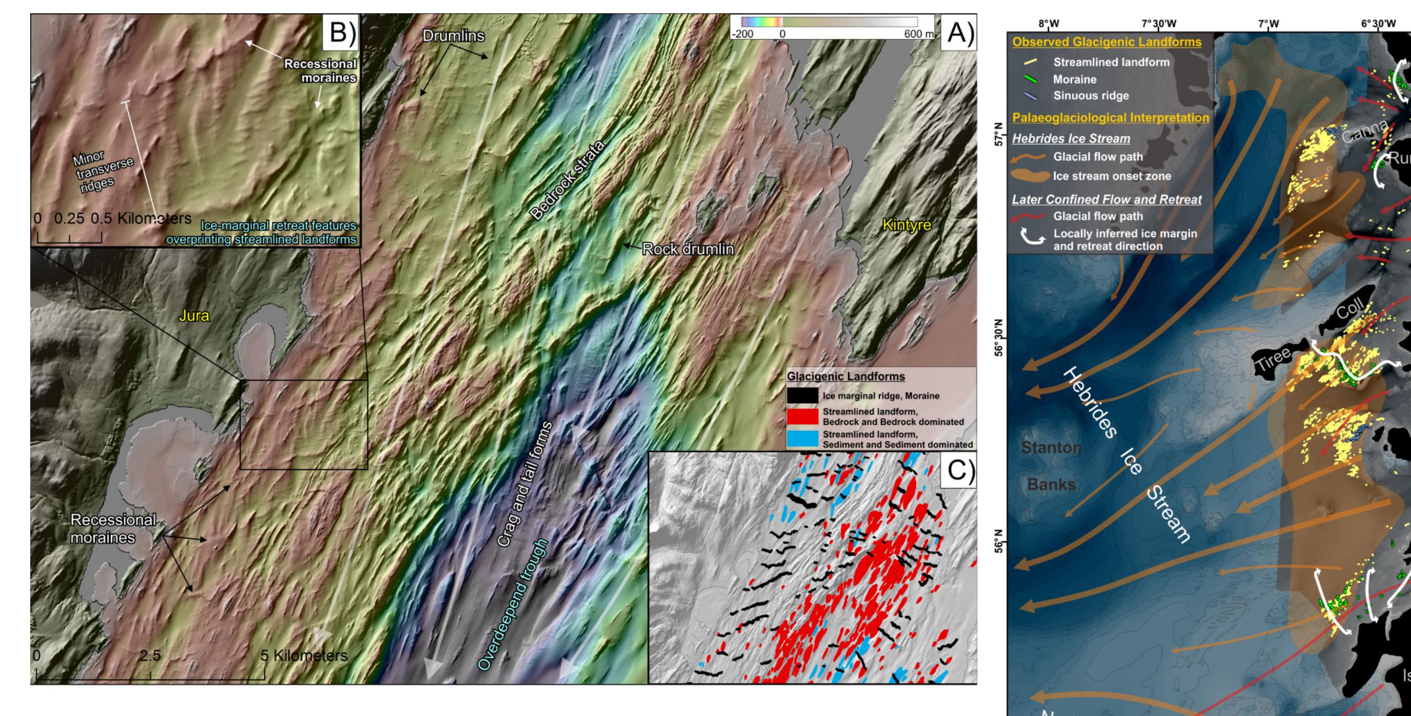 Figure 2 - Seabed geomorphology: a two-part classification