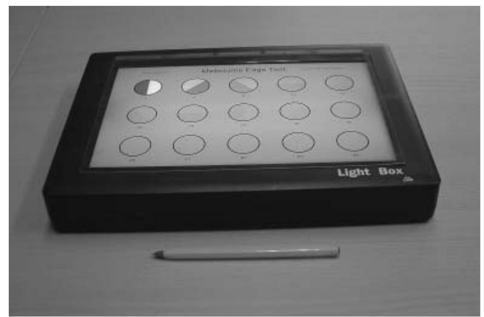 Figure 1 - from Normative contrast sensitivity values for