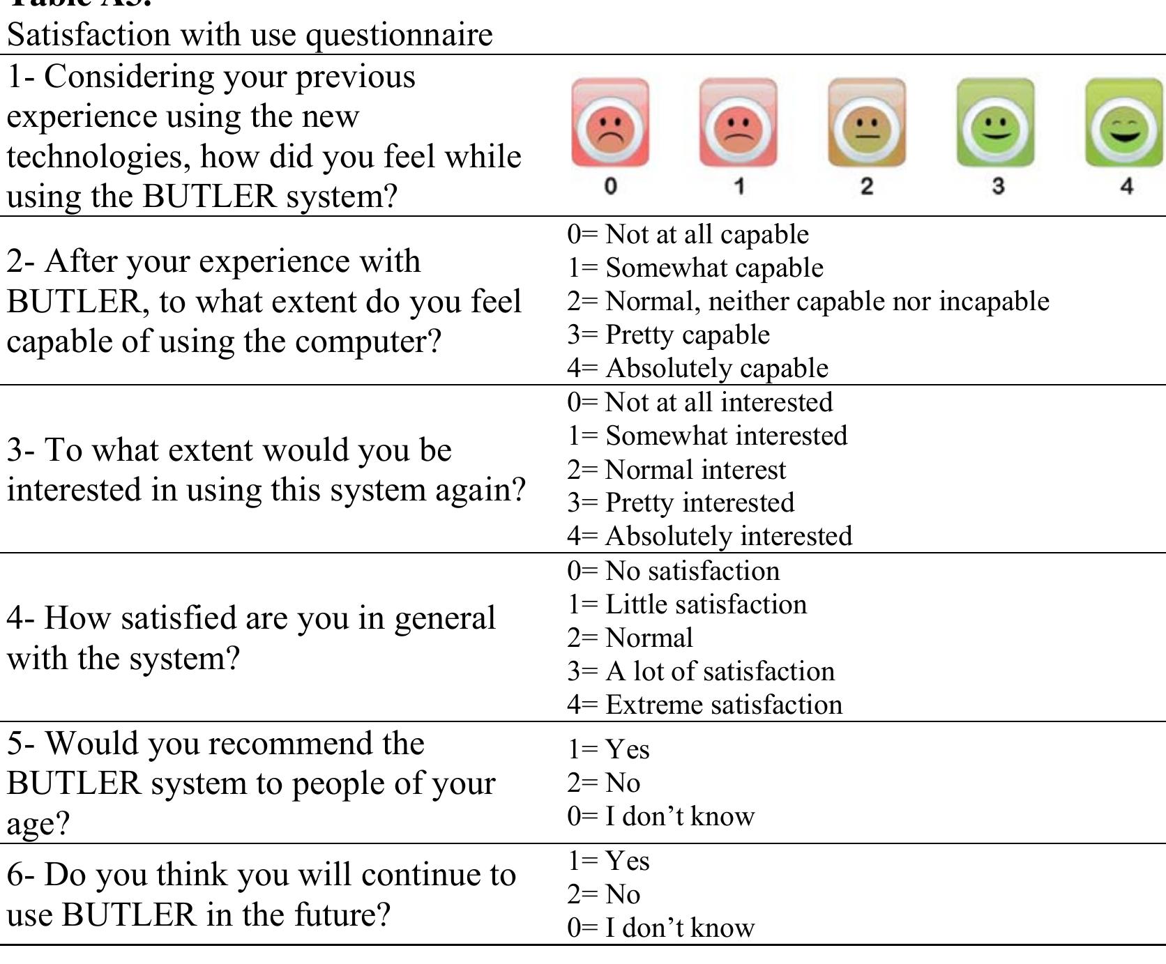 Brook Scale * ttems adapted from system usability scale (brooke, 1986)