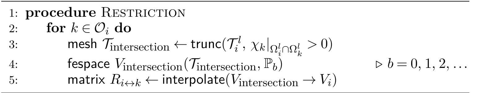 Table 1 - from High performance domain decomposition methods