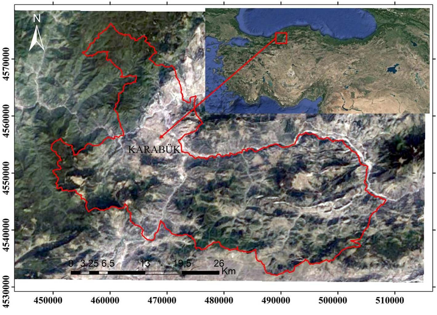 (PDF) Producing forest fire susceptibility map via multi-criteria ...