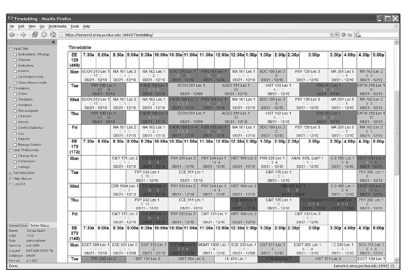 University Timetabling Data Collection Form (PDF) Automated System for University Timetabling