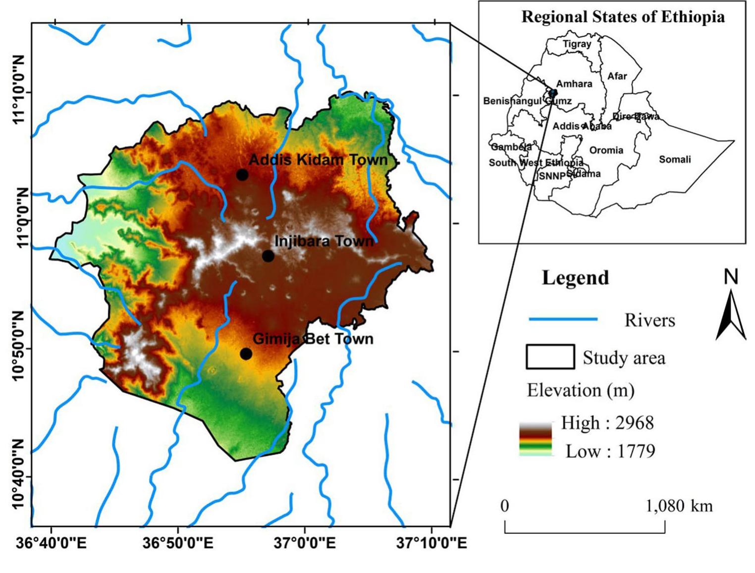 Figure 1 - from Spatio-temporal dynamics of Acacia decurrens