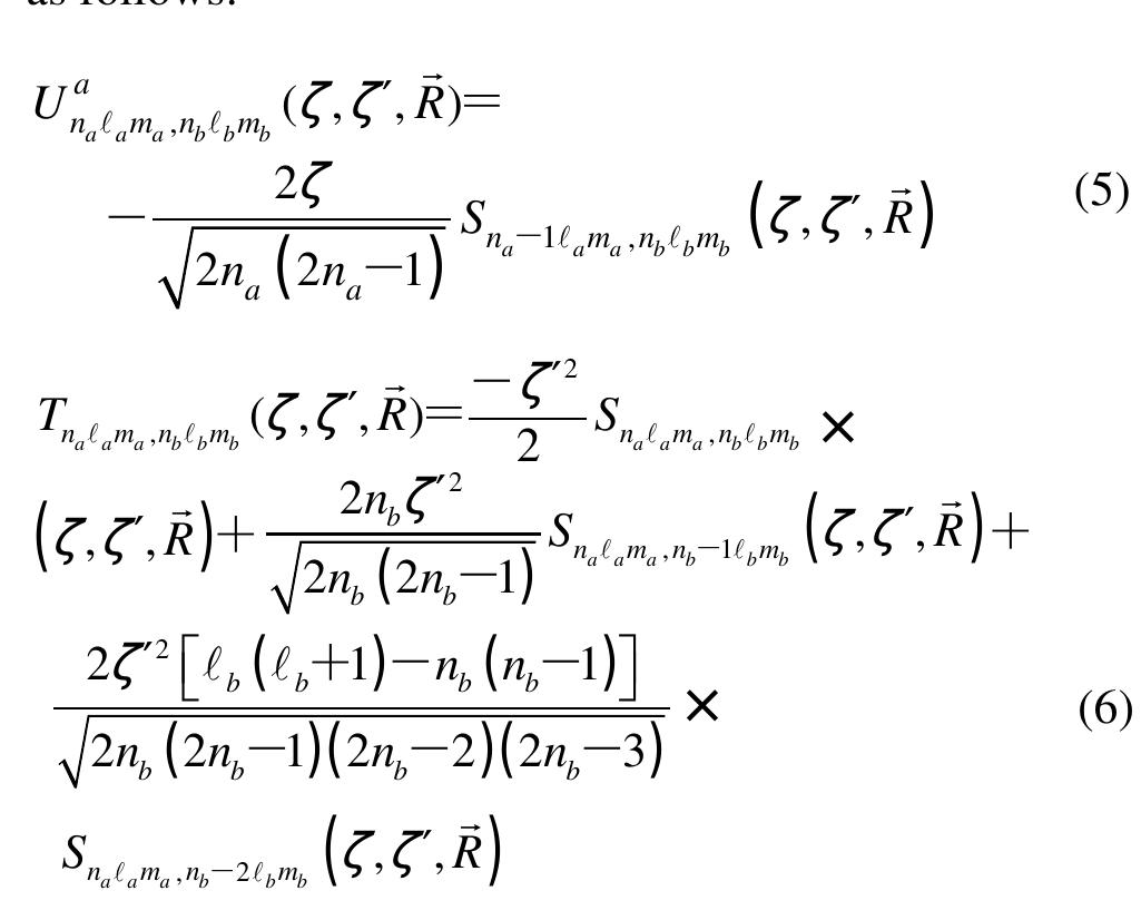 (PDF) Evaluation of Two-center One- and Two-electron Integrals over ...