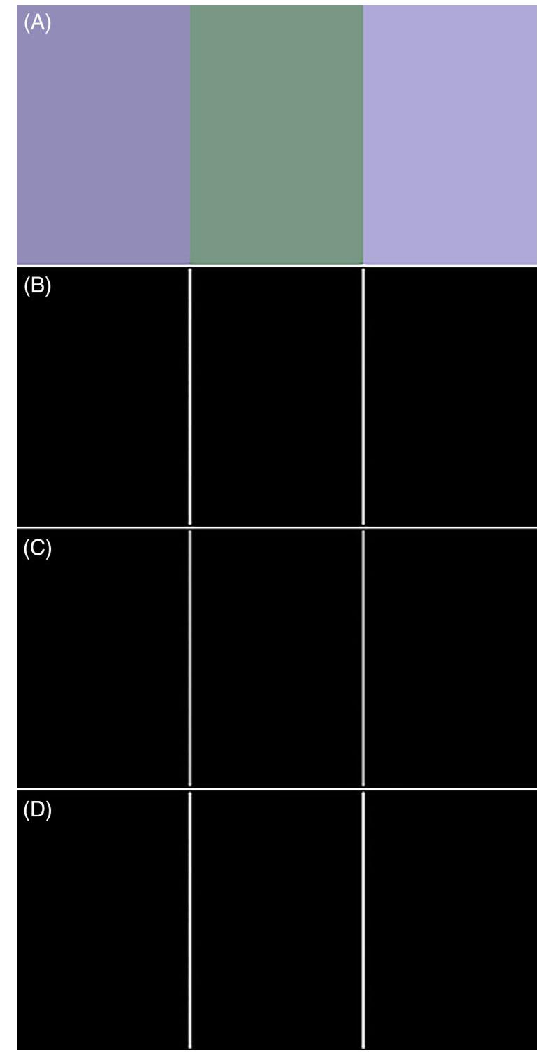 _ 4, original image; b, gradient map calculated by cielab;